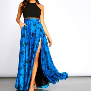 Windsor Formal Floral prom dress, size 13 Brand New